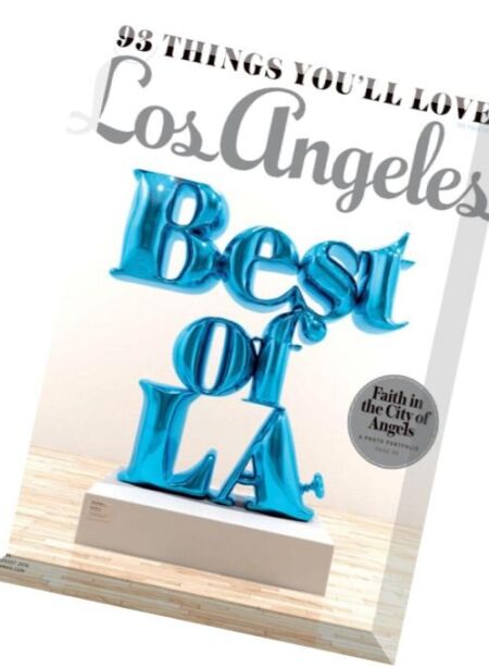 Los Angeles Magazine – August 2016 Cover