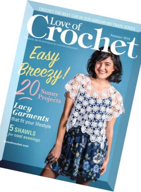 Love of Crochet – Summer 2016 Cover