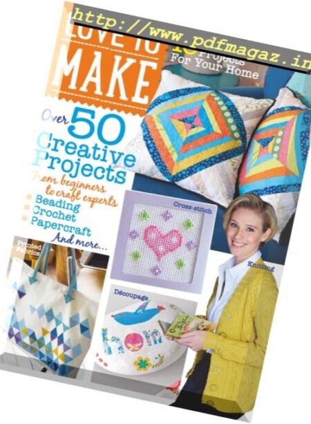 Love to make with Woman’s Weekly – September 2016 Cover