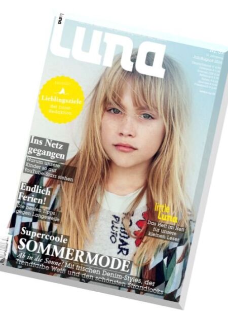 Luna – Juli August 2016 Cover