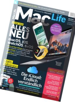 Mac Life Germany – Nr.8, 2016
