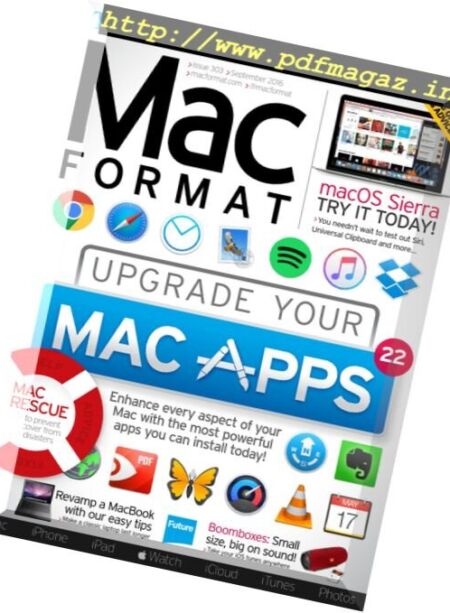 MacFormat – September 2016 Cover