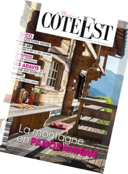 Maisons Cote Est – Juillet-Septembre 2016 Cover