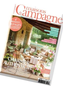 Maisons de Campagne – Juillet-Aout 2016