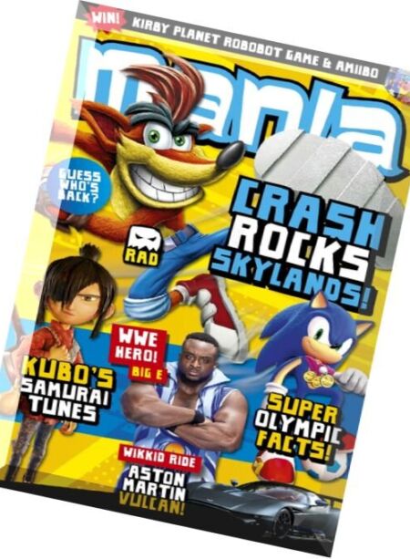 Mania – Issue 191, 2016 Cover
