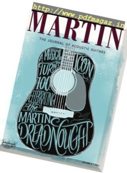 Martin The Journal of Acoustic Guitars – Volume 6, 2016