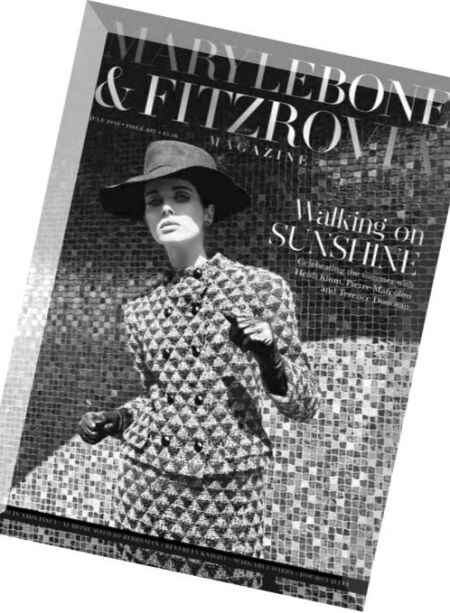 Marylebone & Fitzrovia – July 2016 Cover