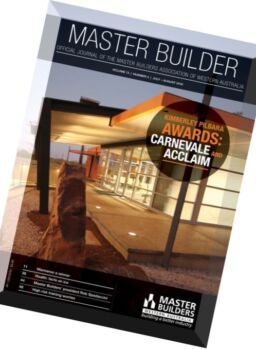 Master Builders Western Australia – July-August 2016
