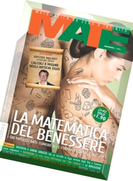 Mate – Luglio 2016 Cover