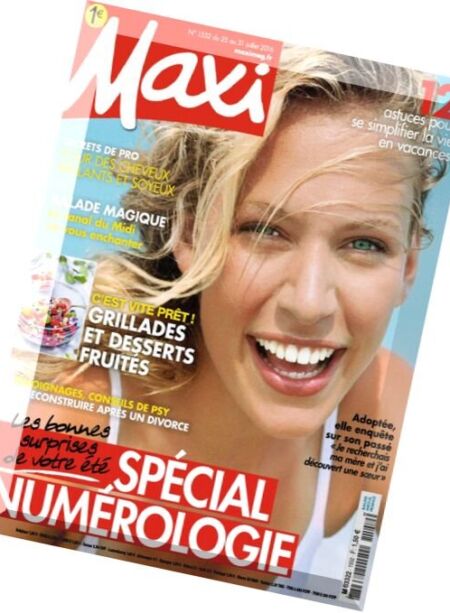 Maxi – 25 au 31 Juillet 2016 Cover