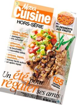 Maxi Cuisine – Hors-Serie – Aout-Septembre 2016