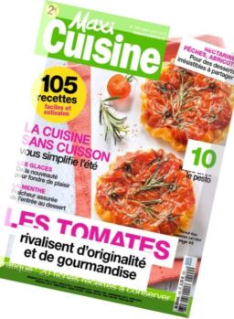 Maxi Cuisine – Juillet 2016