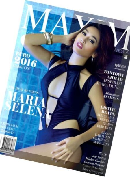 Maxim Indonesia – June 2016 Cover