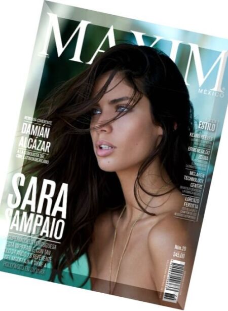 Maxim Mexico – Julio 2016 Cover