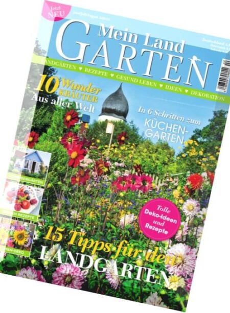 Mein Land Garten – Juni-August 2016 Cover