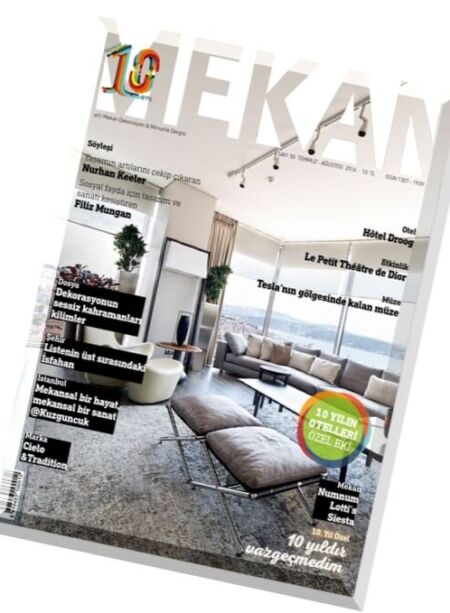 Mekan Magazine – July-August 2016 Cover