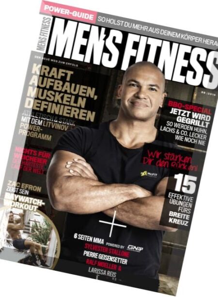 Men’s Fitness – August 2016 Cover