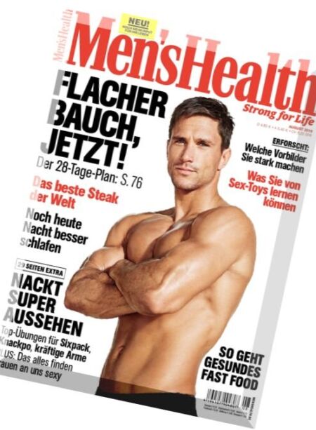 Men’s Health Germany – August 2016 Cover