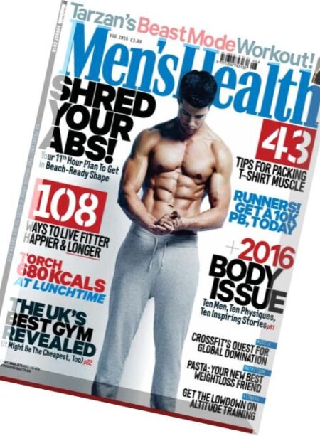 Men’s Health UK – August 2016 Cover