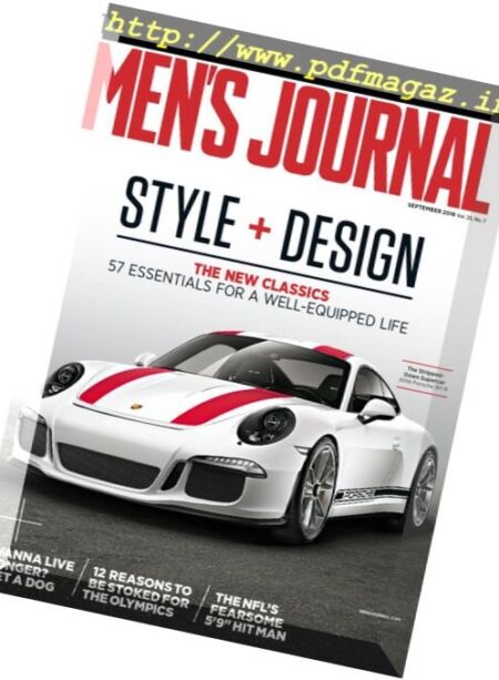 Men’s Journal – September 2016 Cover