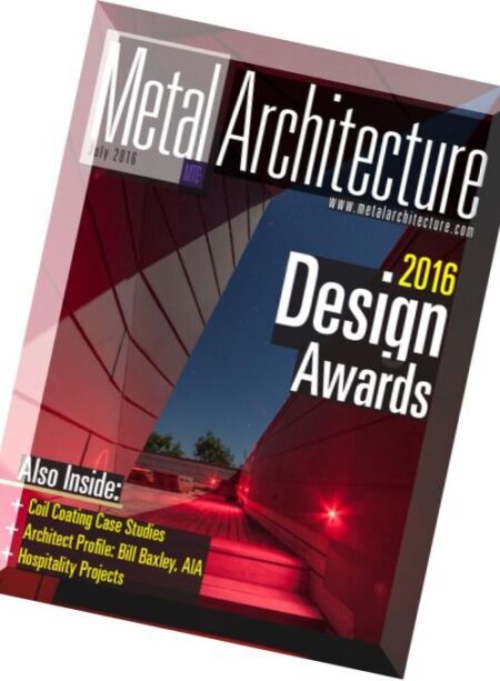 Metal Architecture – July 2016 Cover