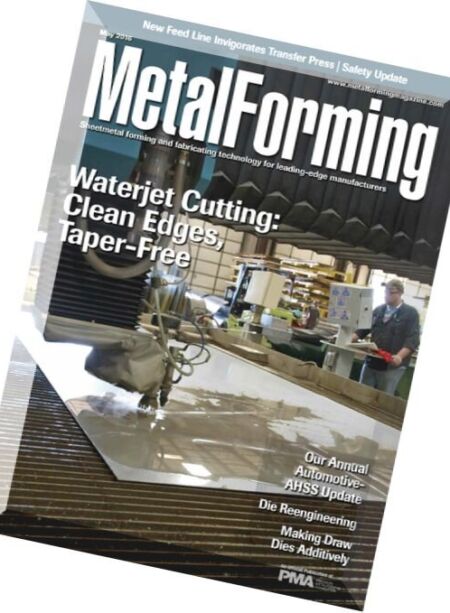 MetalForming – May 2016 Cover