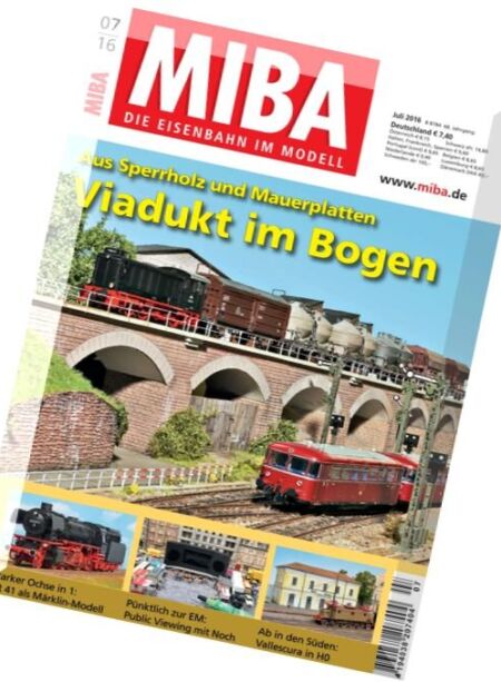MIBA – Juli 2016 Cover