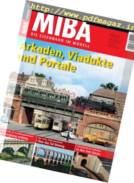 MIBA Spezial – Nr.109, 2016 Cover