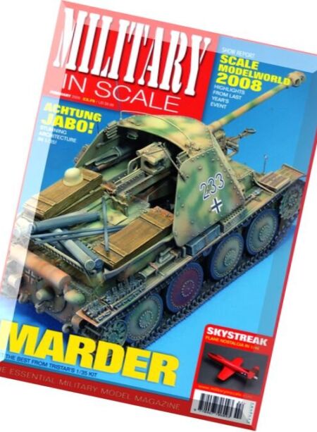 Military in Scale – February 2009 Cover