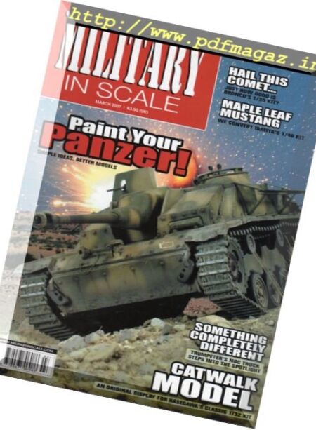 Military in Scale – March 2007 Cover