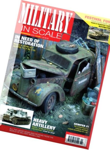 Military in Scale – November 2010 Cover