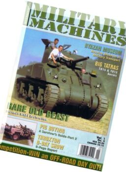 Military Machines International – September 2001