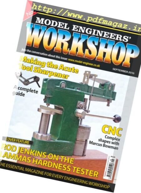 Model Engineers’ Workshop – September 2016 Cover