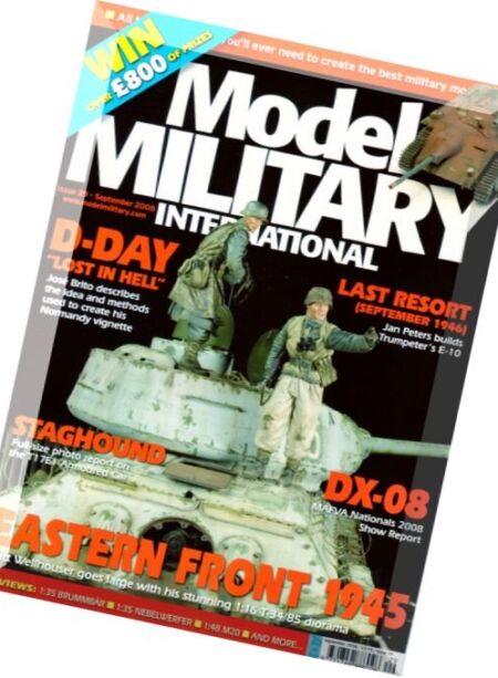 Model Military International – September 2008 Cover