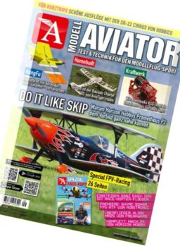 Modell Aviator – September 2016