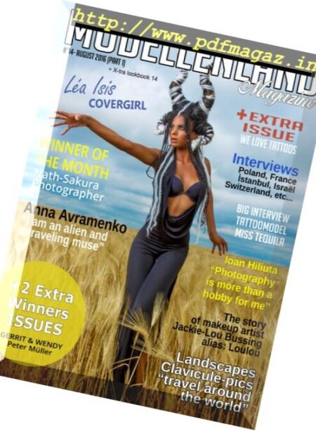 Modellenland Magazine – Part I, August 2016 Cover