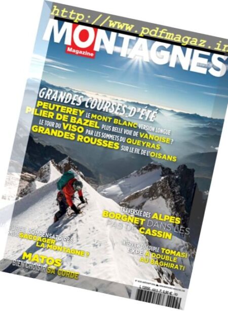 Montagnes – Aout-Septembre 2016 Cover