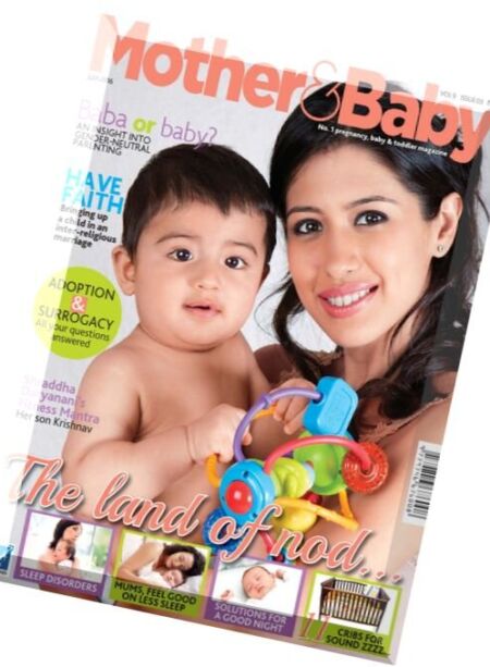 Mother & Baby India – July 2016 Cover