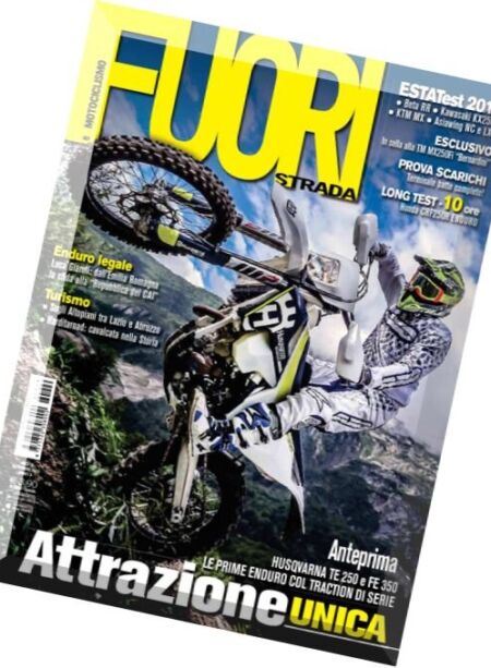 Motociclismo Fuoristrada – Agosto-Settembre 2016 Cover