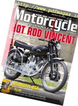 Motorcycle Classics – September-October 2016