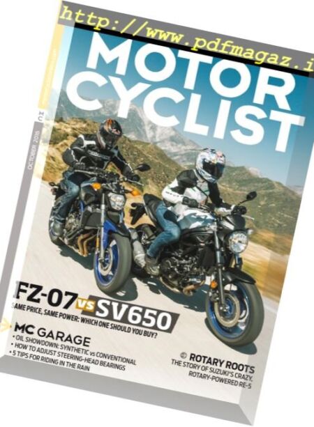 Motorcyclist USA – October 2016 Cover