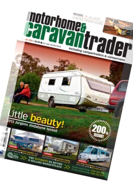 Motorhome & Caravan Trader – Issue 200, 2016 Cover