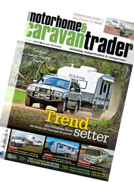 Motorhome & Caravan Trader – Issue 201, 2016 Cover
