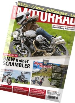 Motorrad – N 16, 22 Juli 2016