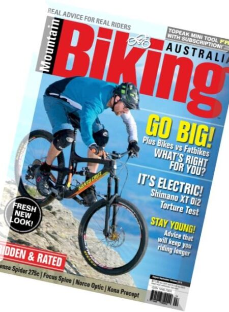 Mountain Biking Australia – August-September-October 2016 Cover