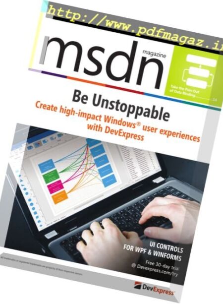 MSDN Magazine – July 2016 Cover