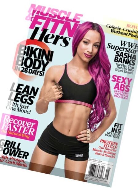 Muscle & Fitness Hers – July-August 2016 Cover