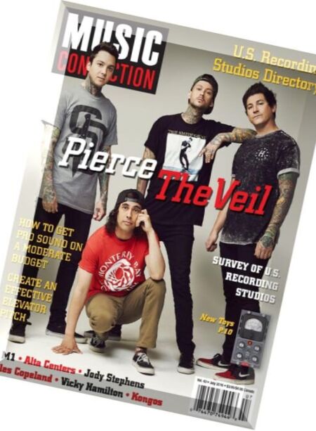Music Connection – July 2016 Cover