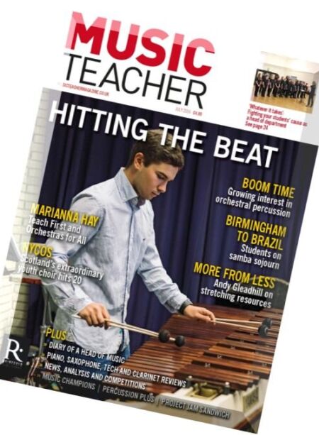 Music Teacher – July 2016 Cover