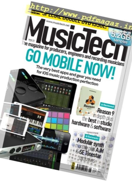 MusicTech – August 2016 Cover